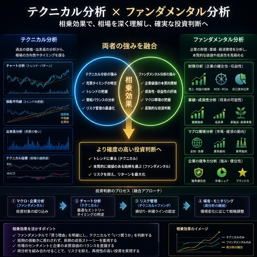 テクニカル×ファンダメンタル分析の融合