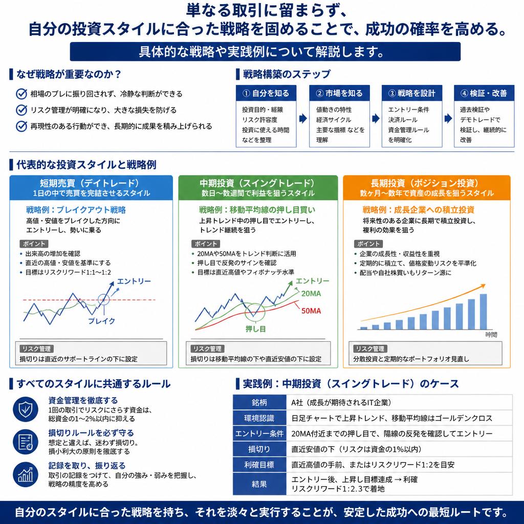 投資戦略をマスターする